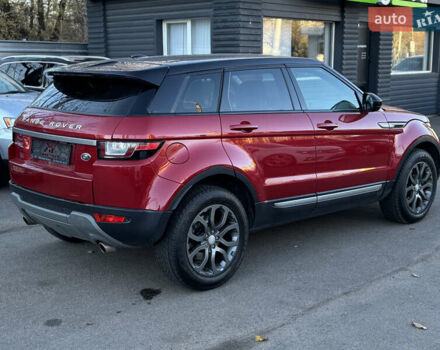 Червоний Ленд Ровер Рендж Ровер Евок, об'ємом двигуна 2.18 л та пробігом 134 тис. км за 21500 $, фото 5 на Automoto.ua