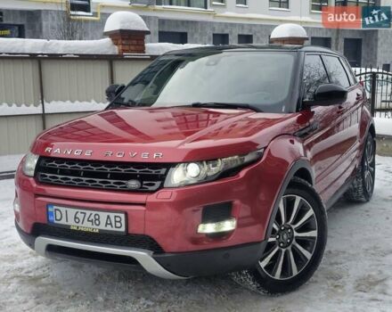 Красный Ленд Ровер Рендж Ровер Эвок, объемом двигателя 2 л и пробегом 147 тыс. км за 18800 $, фото 4 на Automoto.ua