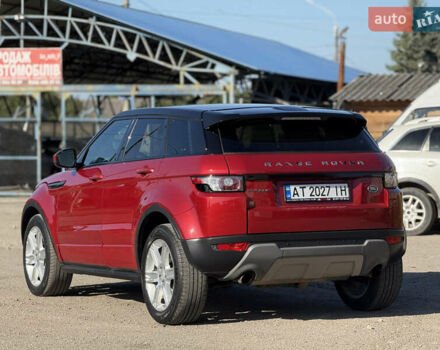 Ленд Ровер Рендж Ровер Эвок 2015 в Ивано-Франковске на Automoto.ua Красный Ленд Ровер Рендж Ровер Эвок, объемом двигателя 2 л и пробегом 192 тыс. км за 15990 $, фото 4 на Automoto.ua