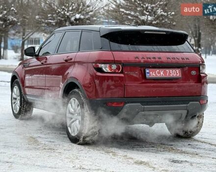 Красный Ленд Ровер Рендж Ровер Эвок, объемом двигателя 2 л и пробегом 84 тыс. км за 15800 $, фото 11 на Automoto.ua