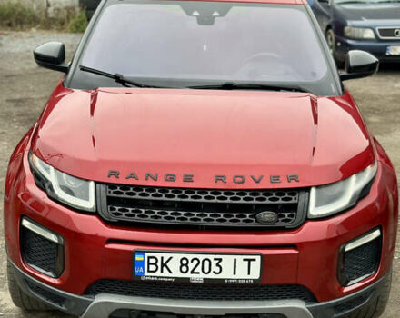 Красный Ленд Ровер Рендж Ровер Эвок, объемом двигателя 2 л и пробегом 180 тыс. км за 18500 $, фото 1 на Automoto.ua