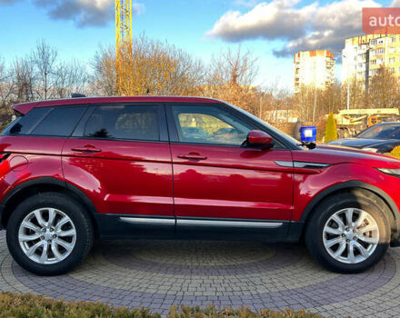 Червоний Ленд Ровер Рендж Ровер Евок, об'ємом двигуна 2 л та пробігом 147 тис. км за 18200 $, фото 7 на Automoto.ua