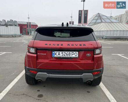 Червоний Ленд Ровер Рендж Ровер Евок, об'ємом двигуна 2 л та пробігом 133 тис. км за 19500 $, фото 7 на Automoto.ua