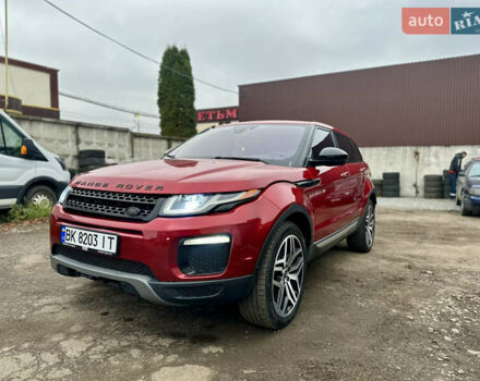 Красный Ленд Ровер Рендж Ровер Эвок, объемом двигателя 2 л и пробегом 180 тыс. км за 18500 $, фото 4 на Automoto.ua