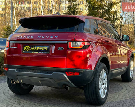 Червоний Ленд Ровер Рендж Ровер Евок, об'ємом двигуна 2 л та пробігом 135 тис. км за 15500 $, фото 6 на Automoto.ua