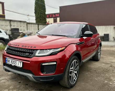 Красный Ленд Ровер Рендж Ровер Эвок, объемом двигателя 2 л и пробегом 180 тыс. км за 18500 $, фото 6 на Automoto.ua