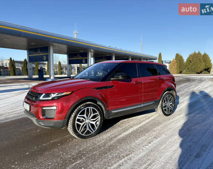 Червоний Ленд Ровер Рендж Ровер Евок, об'ємом двигуна 2 л та пробігом 180 тис. км за 17999 $, фото 13 на Automoto.ua