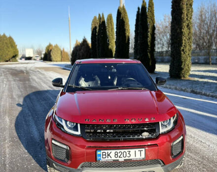Червоний Ленд Ровер Рендж Ровер Евок, об'ємом двигуна 2 л та пробігом 180 тис. км за 17999 $, фото 11 на Automoto.ua