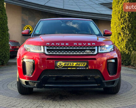 Червоний Ленд Ровер Рендж Ровер Евок, об'ємом двигуна 2 л та пробігом 135 тис. км за 15500 $, фото 1 на Automoto.ua