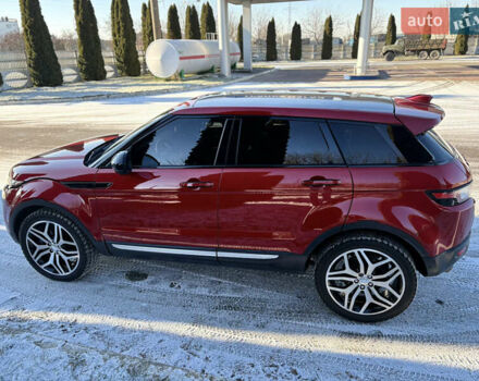 Червоний Ленд Ровер Рендж Ровер Евок, об'ємом двигуна 2 л та пробігом 180 тис. км за 17999 $, фото 6 на Automoto.ua