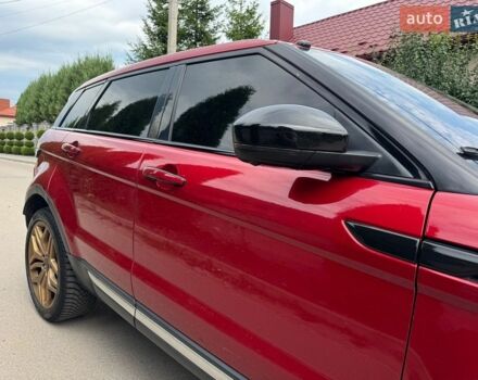 Червоний Ленд Ровер Рендж Ровер Евок, об'ємом двигуна 2 л та пробігом 183 тис. км за 13500 $, фото 14 на Automoto.ua