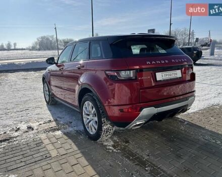 Червоний Ленд Ровер Рендж Ровер Евок, об'ємом двигуна 2.18 л та пробігом 53 тис. км за 23800 $, фото 4 на Automoto.ua