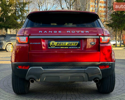 Червоний Ленд Ровер Рендж Ровер Евок, об'ємом двигуна 2 л та пробігом 147 тис. км за 18200 $, фото 5 на Automoto.ua