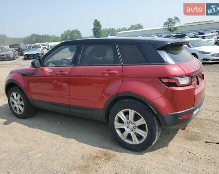Красный Ленд Ровер Рендж Ровер Эвок, объемом двигателя 2 л и пробегом 74 тыс. км за 2800 $, фото 1 на Automoto.ua
