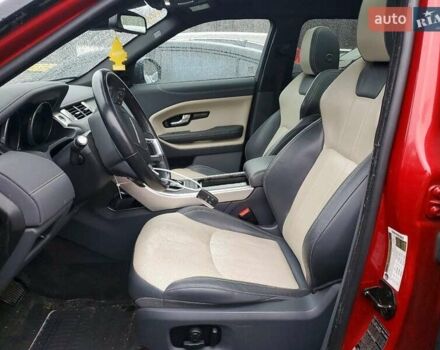 Красный Ленд Ровер Рендж Ровер Эвок, объемом двигателя 2 л и пробегом 153 тыс. км за 11400 $, фото 6 на Automoto.ua