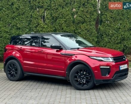 Червоний Ленд Ровер Рендж Ровер Евок, об'ємом двигуна 2 л та пробігом 56 тис. км за 25000 $, фото 2 на Automoto.ua