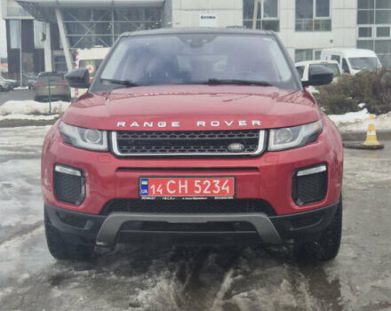 Красный Ленд Ровер Рендж Ровер Эвок, объемом двигателя 2.01 л и пробегом 118 тыс. км за 21900 $, фото 1 на Automoto.ua