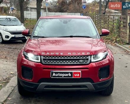 Червоний Ленд Ровер Рендж Ровер Евок, об'ємом двигуна 2 л та пробігом 97 тис. км за 22990 $, фото 2 на Automoto.ua