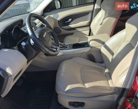 Красный Ленд Ровер Рендж Ровер Эвок, объемом двигателя 2 л и пробегом 53 тыс. км за 24900 $, фото 16 на Automoto.ua