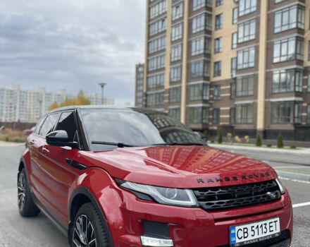 Ленд Ровер Рендж Ровер Эвок 2018 в Чернигове на Automoto.ua Красный Ленд Ровер Рендж Ровер Эвок, объемом двигателя 2 л и пробегом 95 тыс. км за 22000 $, фото 5 на Automoto.ua