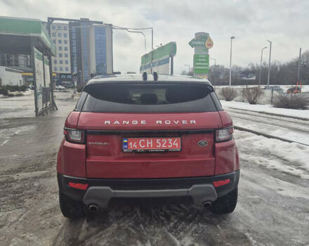 Красный Ленд Ровер Рендж Ровер Эвок, объемом двигателя 2.01 л и пробегом 118 тыс. км за 21900 $, фото 6 на Automoto.ua