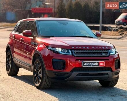 Червоний Ленд Ровер Рендж Ровер Евок, об'ємом двигуна 2 л та пробігом 104 тис. км за 26790 $, фото 2 на Automoto.ua