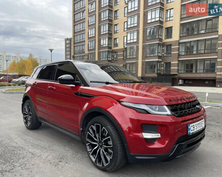Ленд Ровер Рендж Ровер Эвок 2018 в Чернигове на Automoto.ua Красный Ленд Ровер Рендж Ровер Эвок, объемом двигателя 2 л и пробегом 95 тыс. км за 22000 $, фото 4 на Automoto.ua
