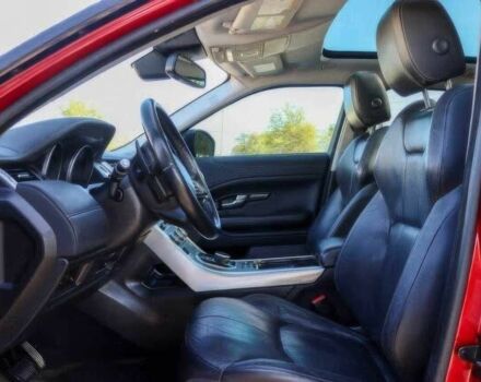 Красный Ленд Ровер Рендж Ровер Эвок, объемом двигателя 2 л и пробегом 41 тыс. км за 4500 $, фото 8 на Automoto.ua