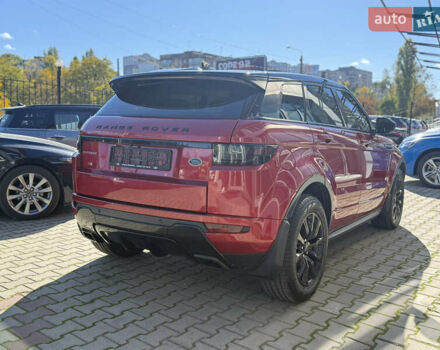 Красный Ленд Ровер Рендж Ровер Эвок, объемом двигателя 2 л и пробегом 53 тыс. км за 24900 $, фото 6 на Automoto.ua