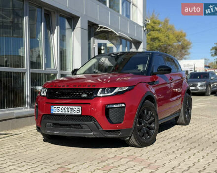 Красный Ленд Ровер Рендж Ровер Эвок, объемом двигателя 2 л и пробегом 53 тыс. км за 24900 $, фото 1 на Automoto.ua