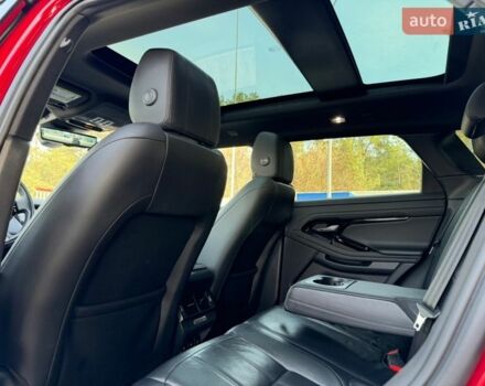 Червоний Ленд Ровер Рендж Ровер Евок, об'ємом двигуна 2 л та пробігом 88 тис. км за 28900 $, фото 23 на Automoto.ua