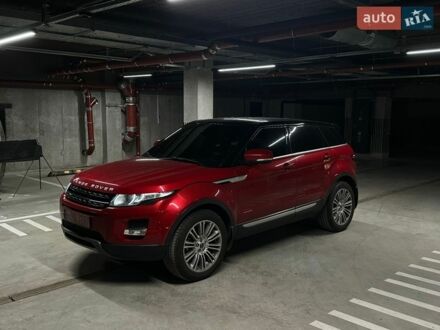 Красный Ленд Ровер Рендж Ровер Эвок, объемом двигателя 2 л и пробегом 138 тыс. км за 14500 $, фото 1 на Automoto.ua