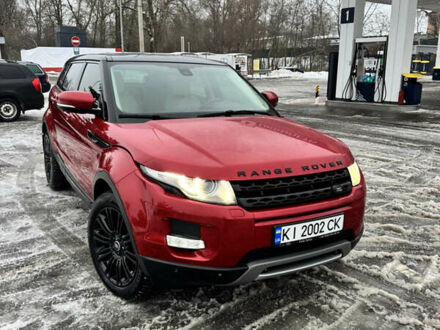 Червоний Ленд Ровер Рендж Ровер Евок, об'ємом двигуна 2 л та пробігом 210 тис. км за 15000 $, фото 1 на Automoto.ua