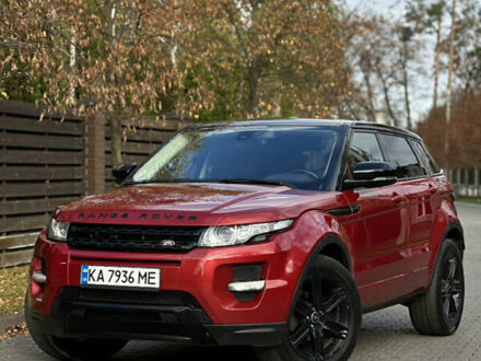 Ленд Ровер Рендж Ровер Евок 2013 у Києві на Automoto.ua Червоний Ленд Ровер Рендж Ровер Евок, об'ємом двигуна 2.2 л та пробігом 185 тис. км за 15400 $, фото 1 на Automoto.ua
