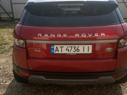 Красный Ленд Ровер Рендж Ровер Эвок, объемом двигателя 2.2 л и пробегом 230 тыс. км за 19300 $, фото 1 на Automoto.ua