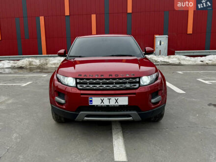Червоний Ленд Ровер Рендж Ровер Евок, об'ємом двигуна 2.18 л та пробігом 171 тис. км за 15500 $, фото 1 на Automoto.ua