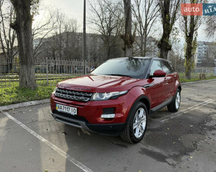 Красный Ленд Ровер Рендж Ровер Эвок, объемом двигателя 2.2 л и пробегом 176 тыс. км за 15900 $, фото 1 на Automoto.ua