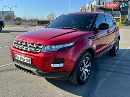 Червоний Ленд Ровер Рендж Ровер Евок, об'ємом двигуна 2.18 л та пробігом 151 тис. км за 17950 $, фото 1 на Automoto.ua