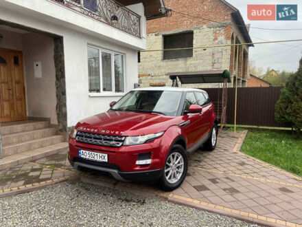 Ленд Ровер Рендж Ровер Эвок 2014 в Хусте на Automoto.ua Красный Ленд Ровер Рендж Ровер Эвок, объемом двигателя 2.18 л и пробегом 124 тыс. км за 24000 $, фото 1 на Automoto.ua