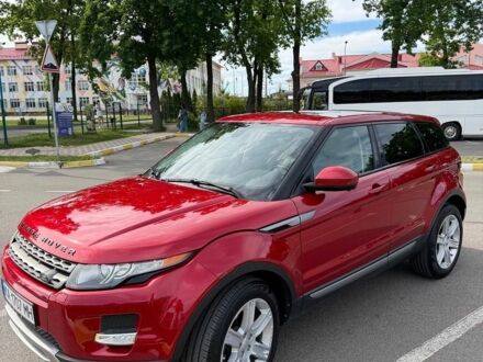 Червоний Ленд Ровер Рендж Ровер Евок, об'ємом двигуна 2 л та пробігом 148 тис. км за 13800 $, фото 1 на Automoto.ua