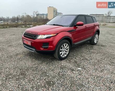 Червоний Ленд Ровер Рендж Ровер Евок, об'ємом двигуна 2 л та пробігом 84 тис. км за 15700 $, фото 1 на Automoto.ua