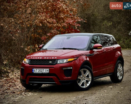 Красный Ленд Ровер Рендж Ровер Эвок, объемом двигателя 2 л и пробегом 192 тыс. км за 16350 $, фото 1 на Automoto.ua
