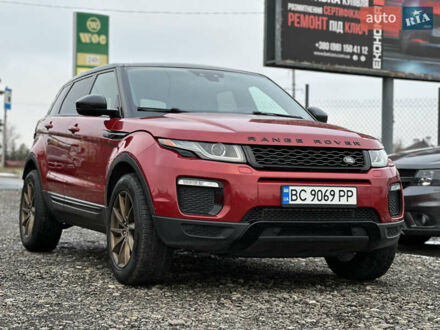 Ленд Ровер Рендж Ровер Эвок 2016 в Львове на Automoto.ua Красный Ленд Ровер Рендж Ровер Эвок, объемом двигателя 2 л и пробегом 161 тыс. км за 19500 $, фото 1 на Automoto.ua