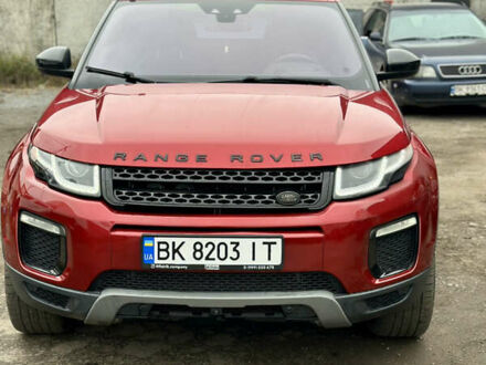 Красный Ленд Ровер Рендж Ровер Эвок, объемом двигателя 2 л и пробегом 180 тыс. км за 18500 $, фото 1 на Automoto.ua