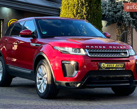 Червоний Ленд Ровер Рендж Ровер Евок, об'ємом двигуна 2 л та пробігом 147 тис. км за 18200 $, фото 1 на Automoto.ua