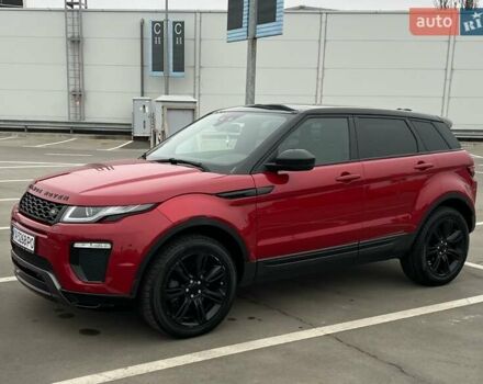 Красный Ленд Ровер Рендж Ровер Эвок, объемом двигателя 2 л и пробегом 133 тыс. км за 19500 $, фото 1 на Automoto.ua