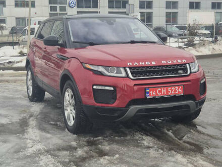 Червоний Ленд Ровер Рендж Ровер Евок, об'ємом двигуна 2.01 л та пробігом 118 тис. км за 21900 $, фото 1 на Automoto.ua
