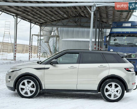 Жовтий Ленд Ровер Рендж Ровер Евок, об'ємом двигуна 2.18 л та пробігом 183 тис. км за 18750 $, фото 6 на Automoto.ua
