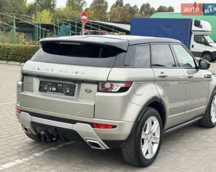 Жовтий Ленд Ровер Рендж Ровер Евок, об'ємом двигуна 2.18 л та пробігом 183 тис. км за 18950 $, фото 11 на Automoto.ua