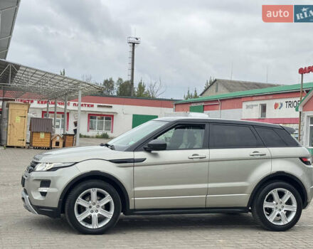Жовтий Ленд Ровер Рендж Ровер Евок, об'ємом двигуна 2.18 л та пробігом 183 тис. км за 18950 $, фото 6 на Automoto.ua